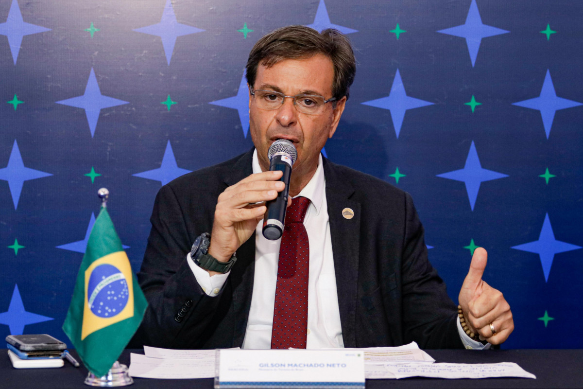 Ex-ministro do Turismo, Gilson Machado, foi preso no Recife nesta sexta-feira (13) (Rafael Vieira/DP Foto) Ex-ministro do Turismo, Gilson Machado, foi preso no Recife nesta sexta-feira (13)/Rafael Vieira/DP Foto