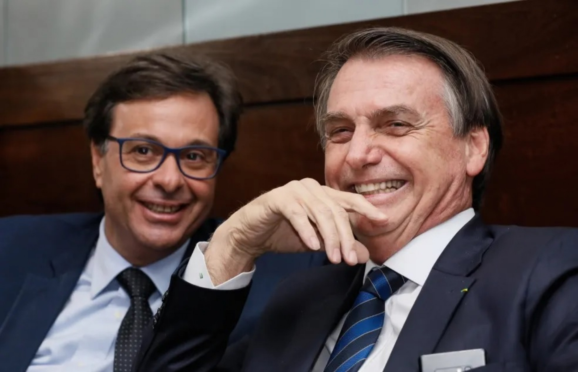 Gilson Machado e o ex-presidente Jair Bolsonaro