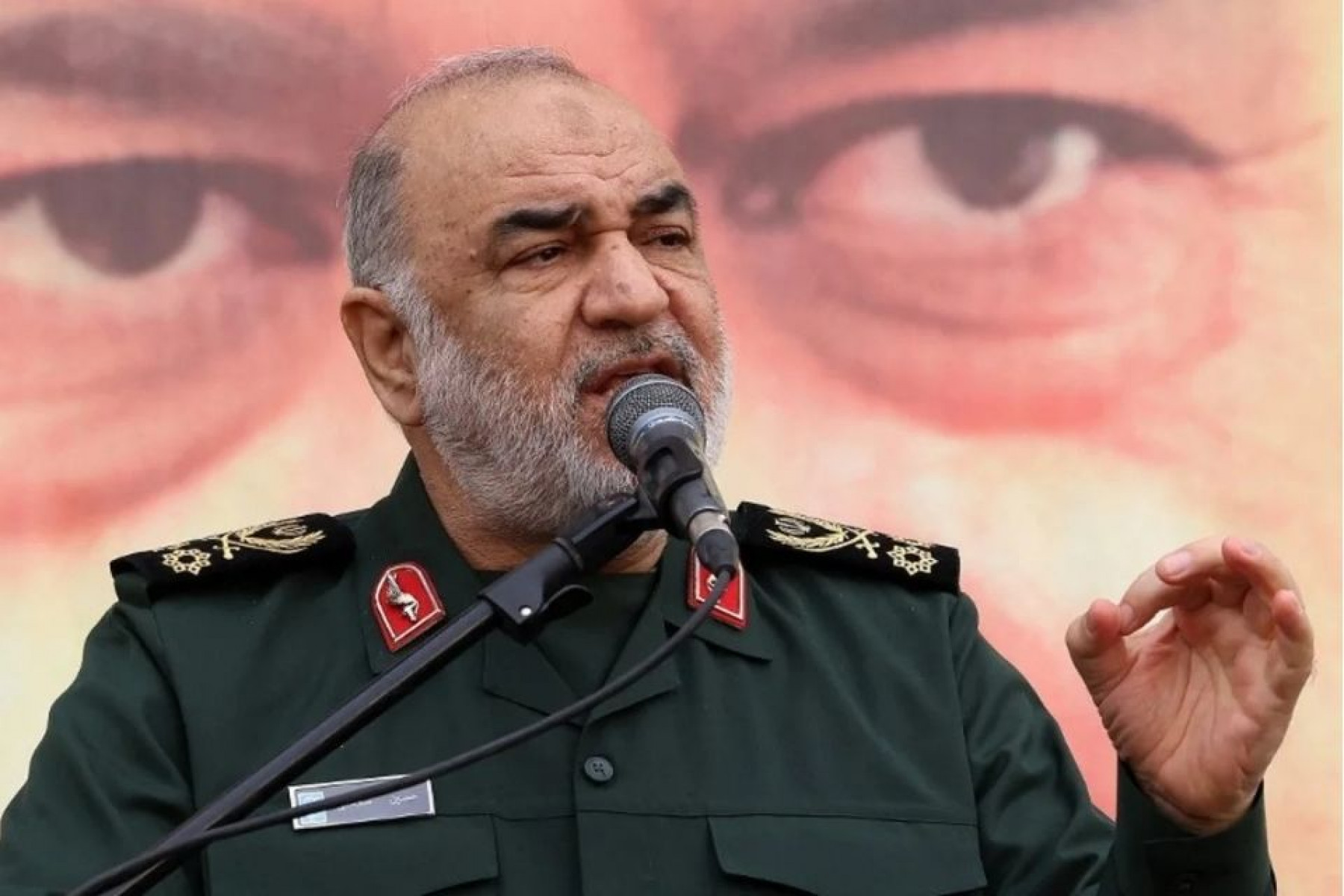 O comandante-chefe da Guarda Revolucionária, Hossein Salami foi morto durante a ofensiva israelense  