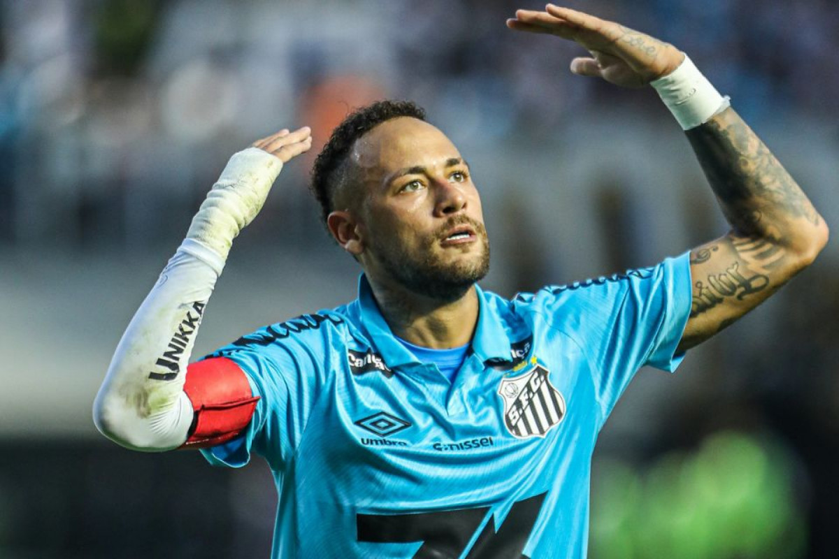 Neymar soma três gols e três assistências em seu retorno ao Santos/Reinaldo Campos/ Santos F.C