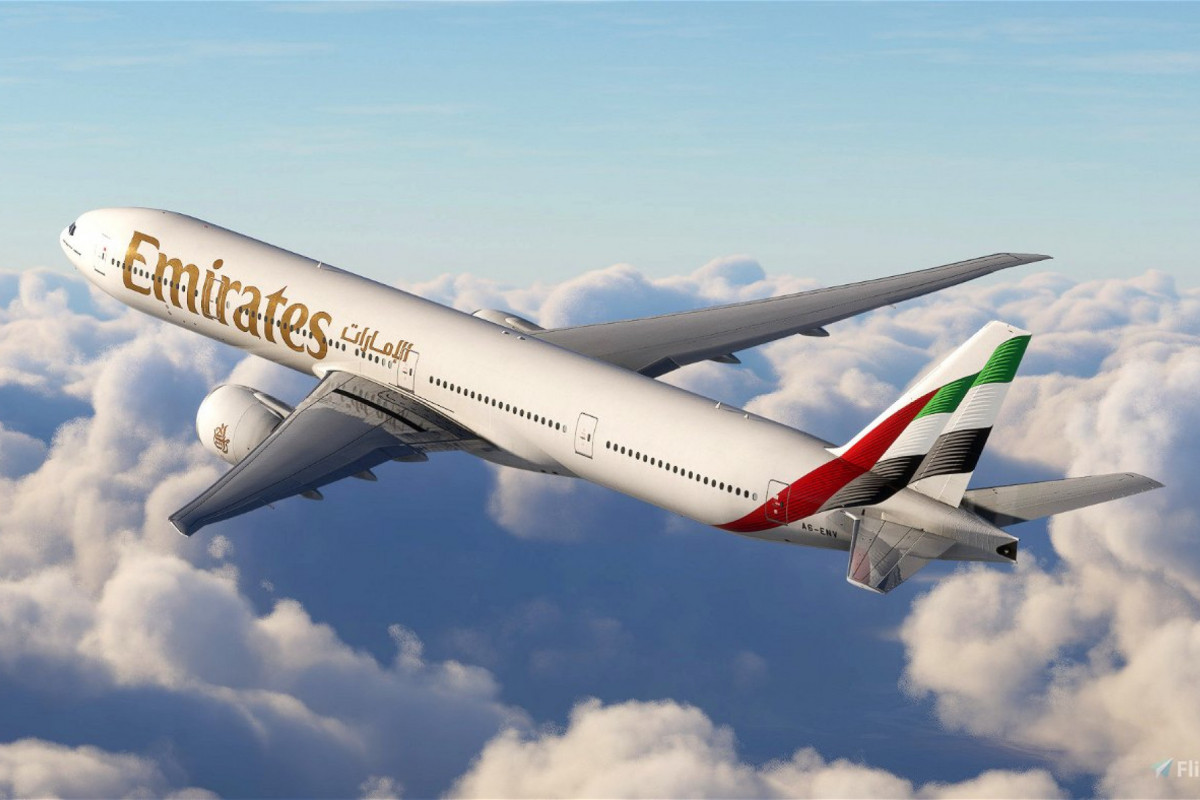 Boing 777 da Emirates, maior jato bimotor do mundo (Emirates/Divulgação) Boing 777 da Emirates, maior jato bimotor do mundo/Emirates/Divulgação