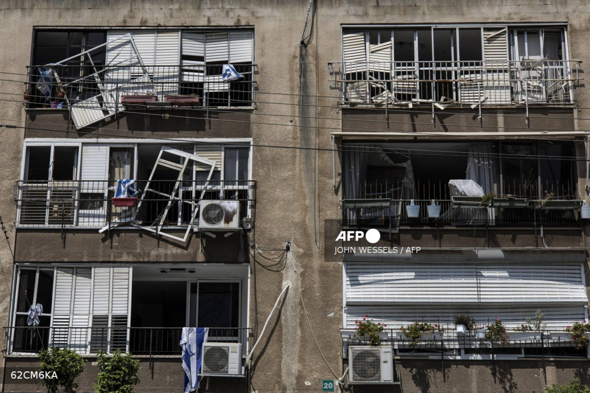 Prédios residenciais no Norte de Israel (JOHN WESSELS/AFP) Prédios residenciais no Norte de Israel/JOHN WESSELS/AFP