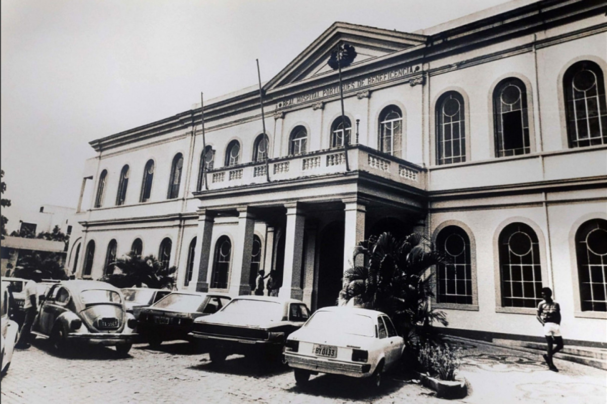 Hospital Português no começo da década de 1990 (FERNANDO GUSMÃO/DP) Hospital Português no começo da década de 1990/FERNANDO GUSMÃO/DP