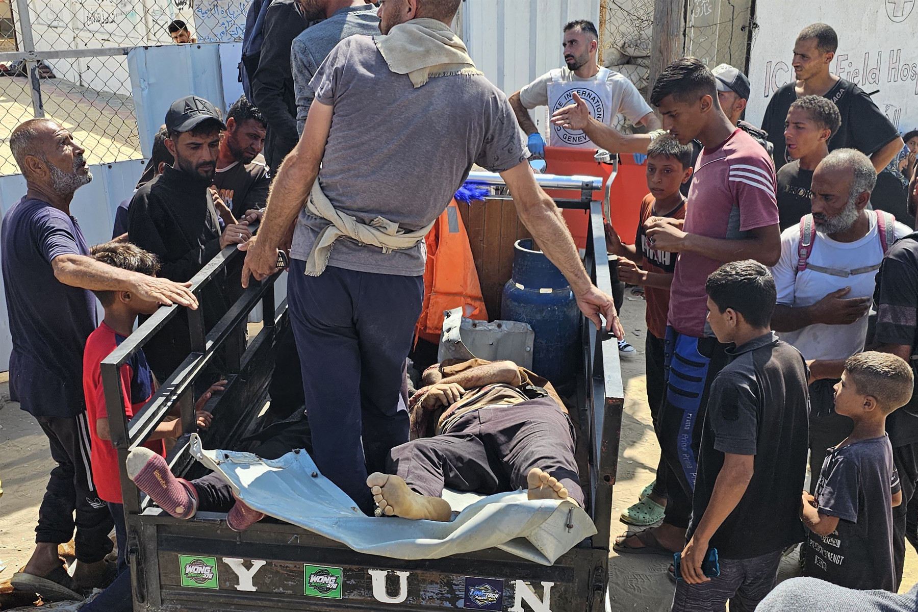 Palestinos foram mortas por tropas israelenses 