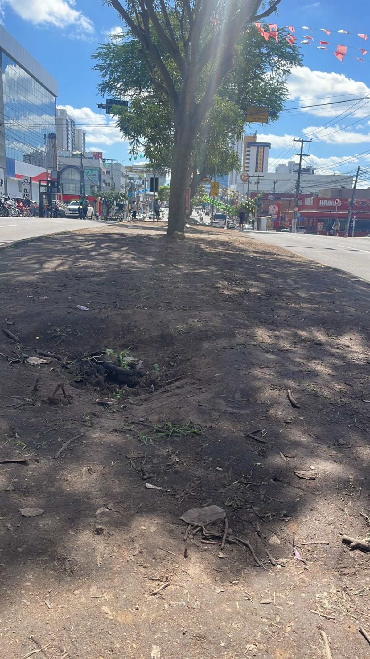 Moradores associação remoção à realização da drilha junina da prefeitura