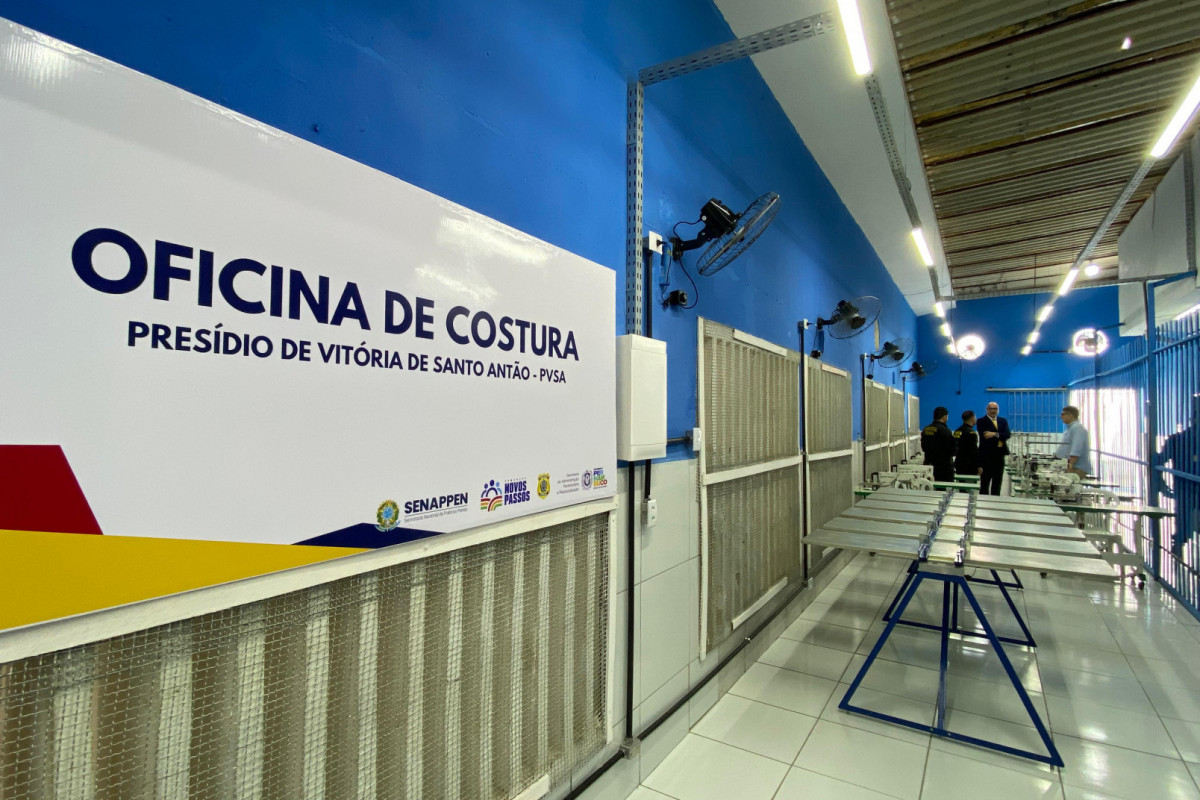 Detentos receberão por qualificação profissional 