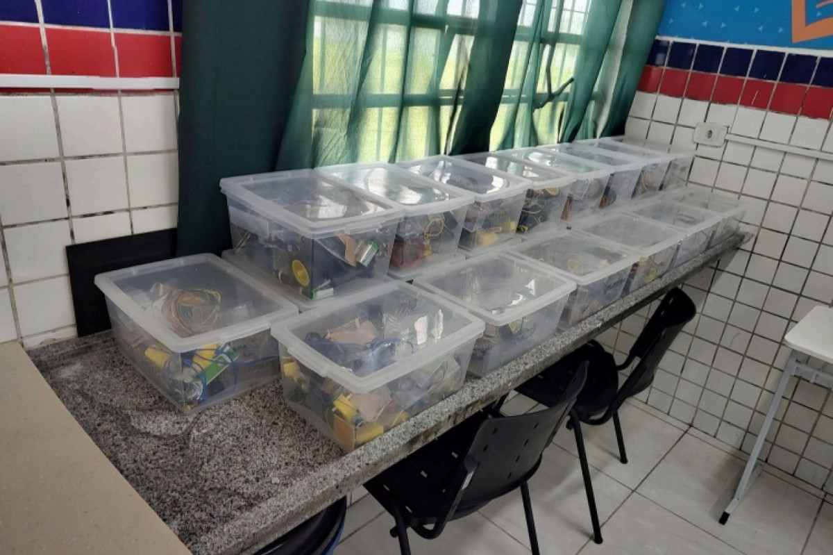 Kits de robótica em São Bento do Una. (Foto: Reprodução) Kits de robótica em São Bento do Una./Foto: Reprodução