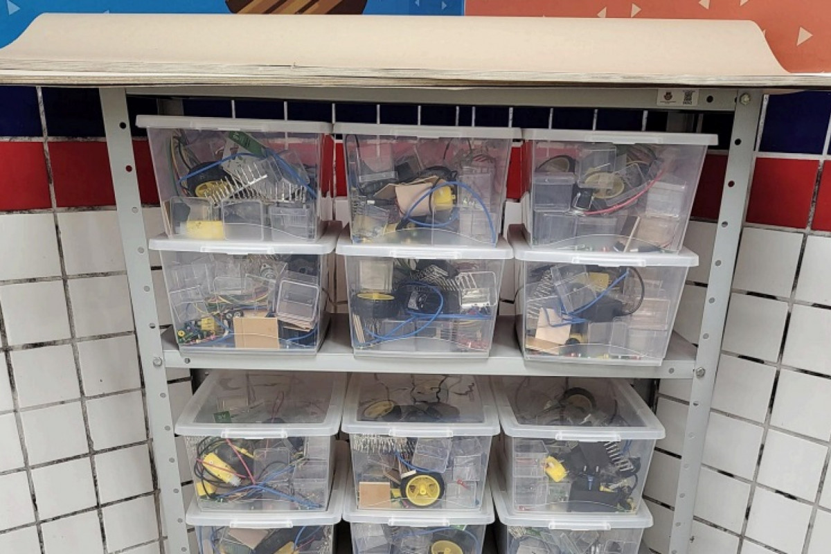 Kit de robótica.