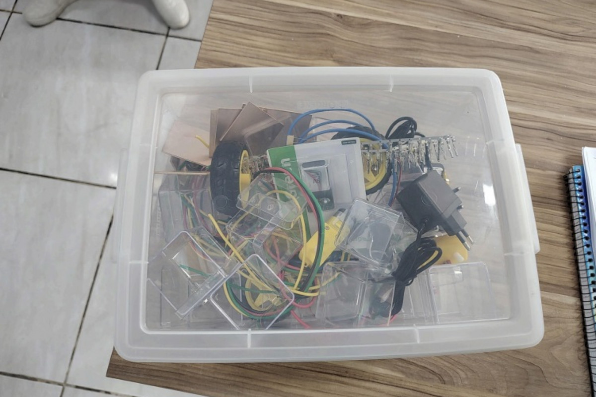 Kit de robótica.