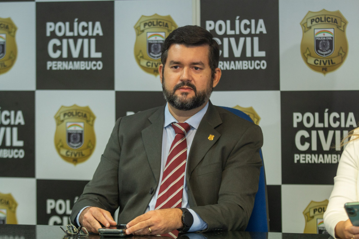 Coletiva de imprensa para informar detalhes da operação