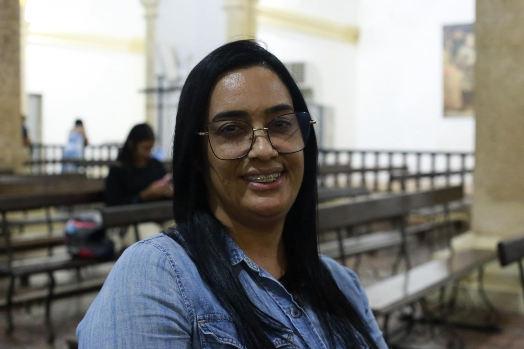  Claudia Regina elogiou a diversidade da apresentação.