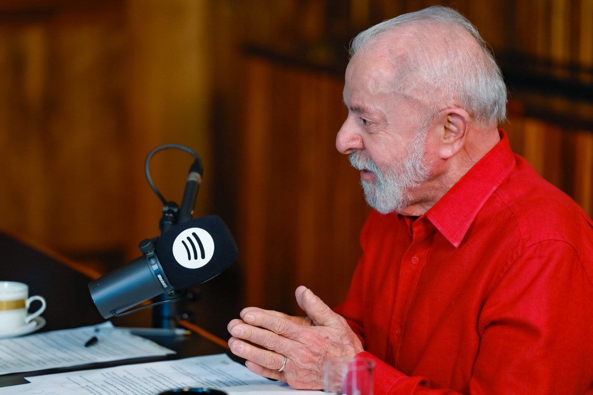 Presidente da República, Luiz Inácio Lula da Silva, durante gravac?a?o para o podcast Presidente da República, Luiz Inácio Lula da Silva, durante gravac?a?o para o podcast