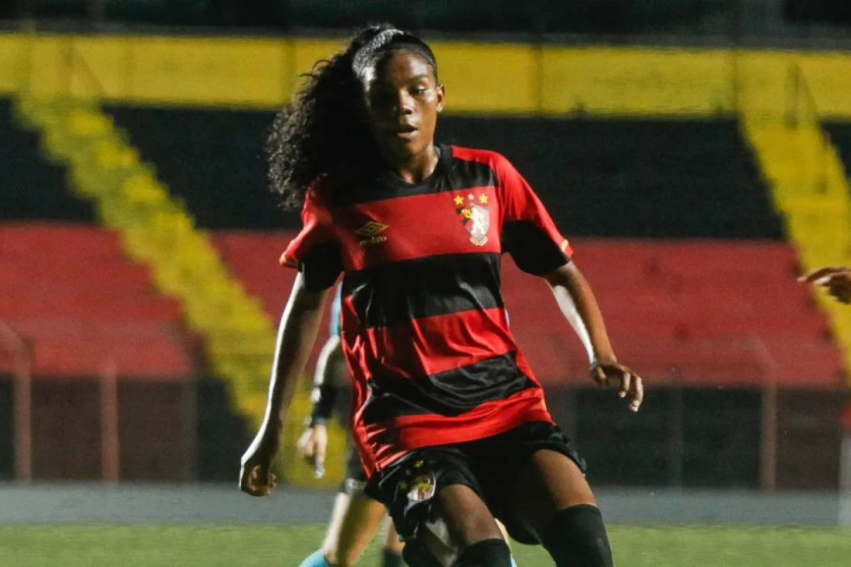 Maria Clara, zagueira do Sport feminino/Sandy James/Sport Recife
