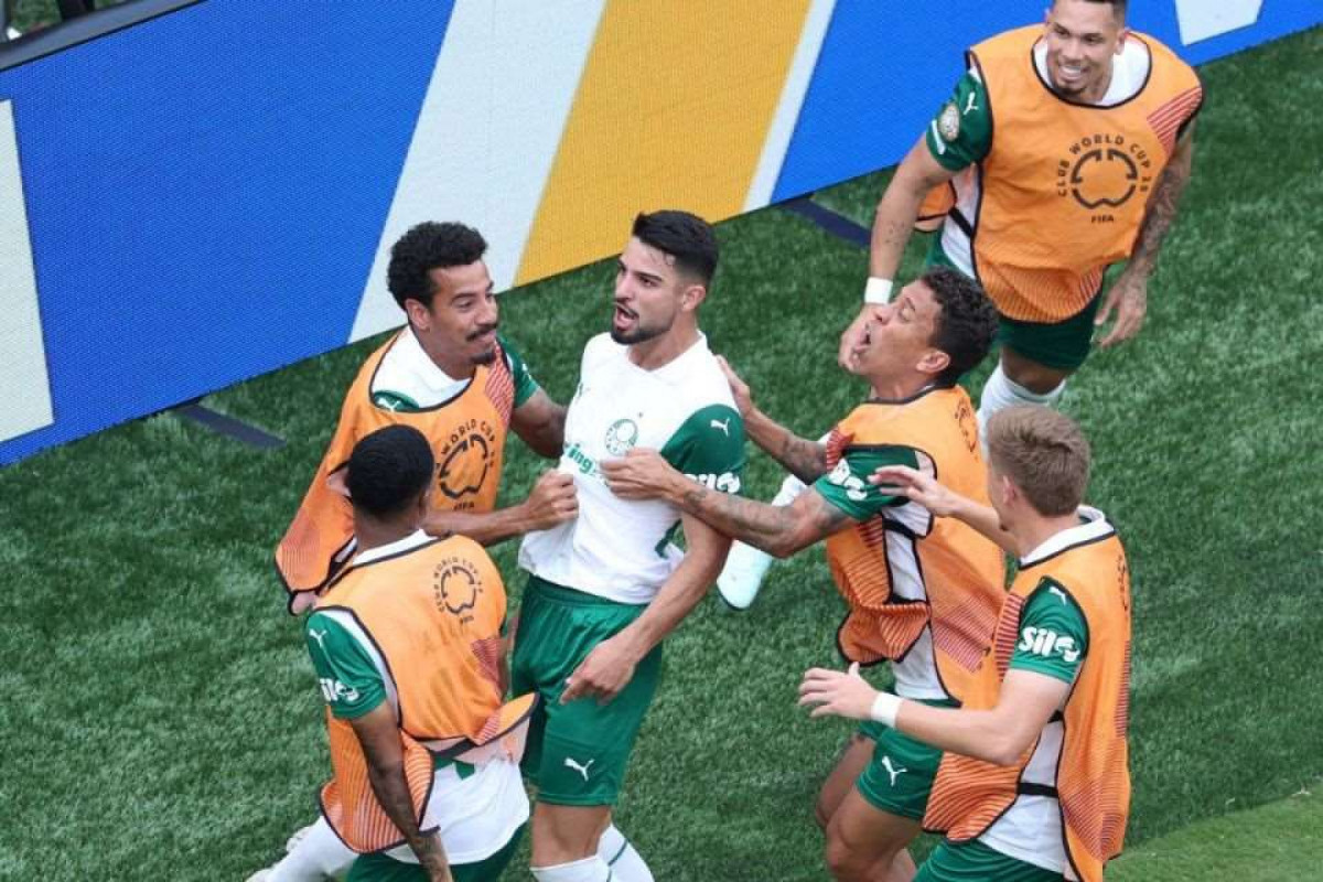 Palmeiras chegou aos 4 pontos no Grupo A (CHARLY TRIBALLEAU / AFP) Palmeiras chegou aos 4 pontos no Grupo A/CHARLY TRIBALLEAU / AFP