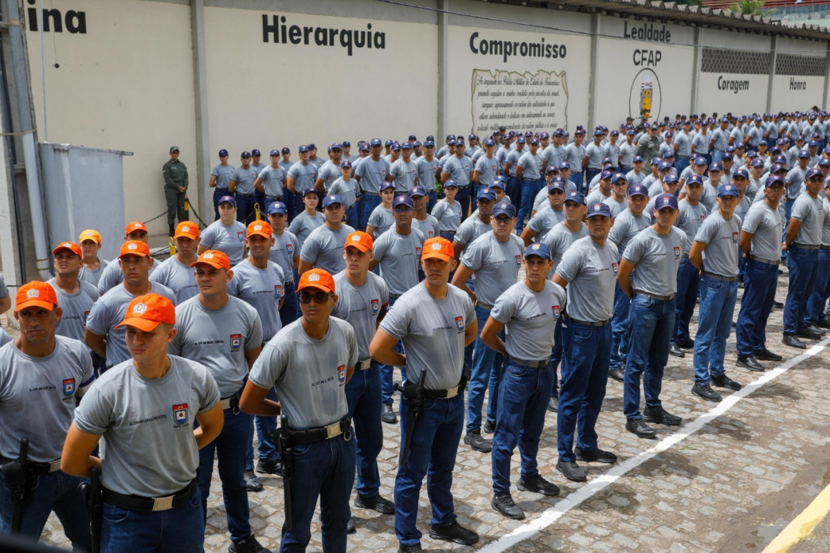 2.400 aprovados em concurso da PMPE são convocados pelo Governo de Pernambuco
/SDS/Divulgação