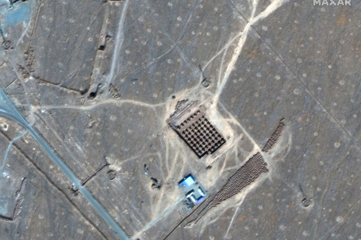 Usina de Beneficiamento de Urânio de Fordow, no Irã (Imagem de Satélite/Maxar Technologies/AFP) Usina de Beneficiamento de Urânio de Fordow, no Irã/Imagem de Satélite/Maxar Technologies/AFP