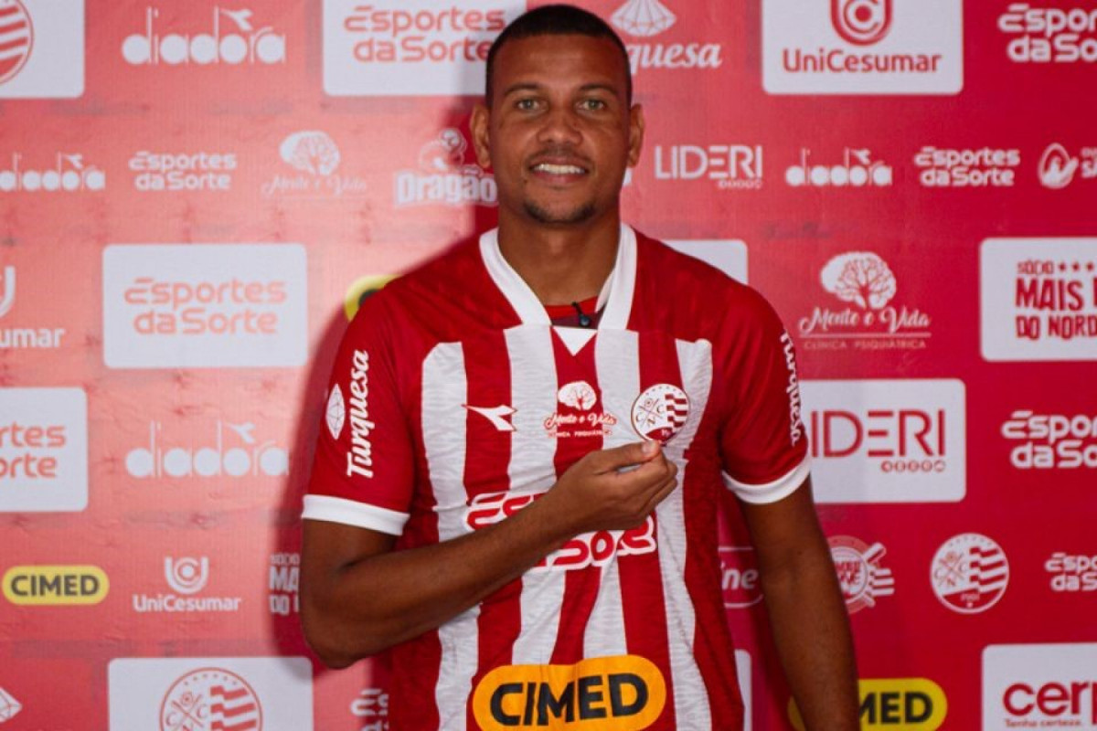 Mateus Silva reforça defesa do Náutico (Gabriel França/Náutico) Mateus Silva reforça defesa do Náutico/Gabriel França/Náutico