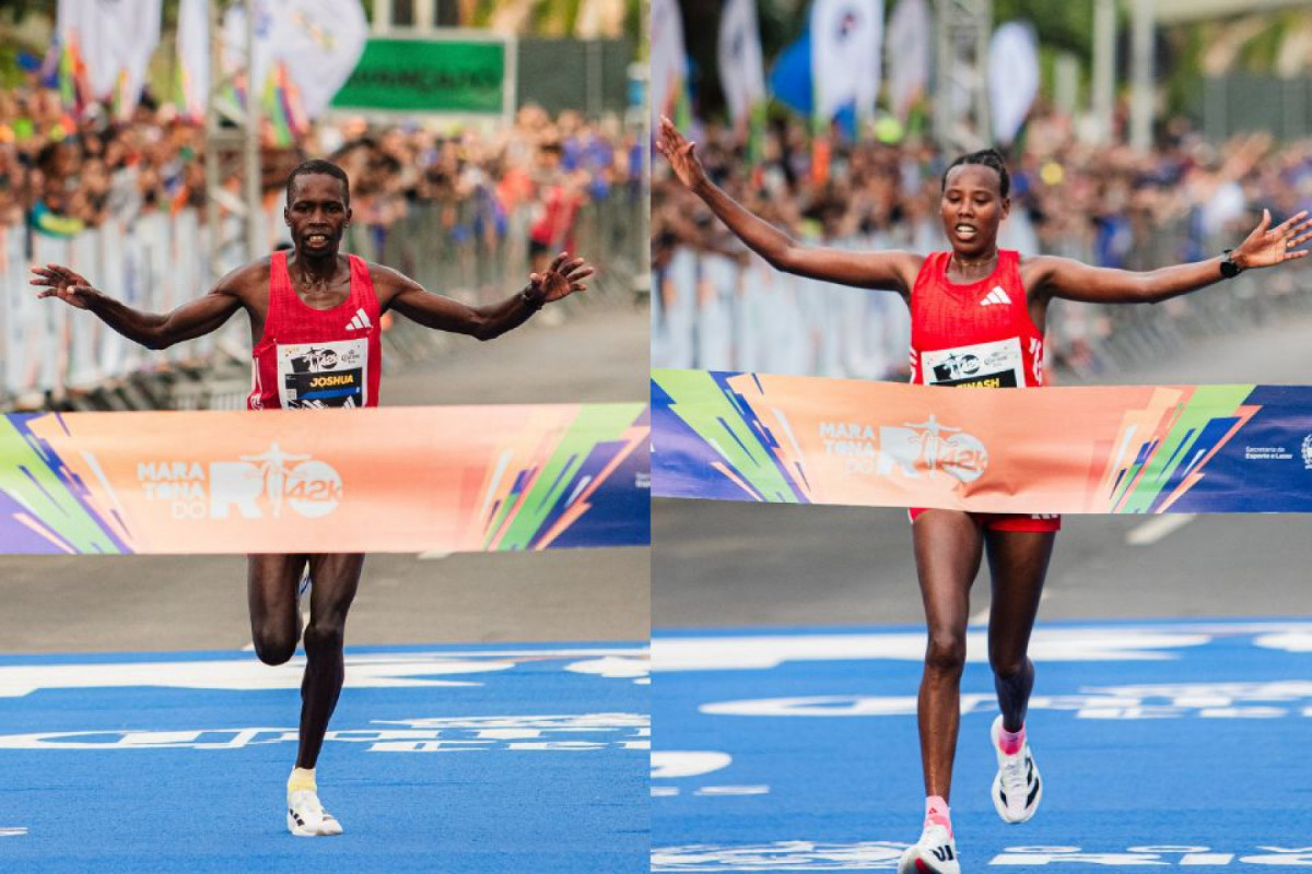 Prova contou com domínio africano nas elites masculina e feminina (Lucas de Oliveira) Prova contou com domínio africano nas elites masculina e feminina/Lucas de Oliveira