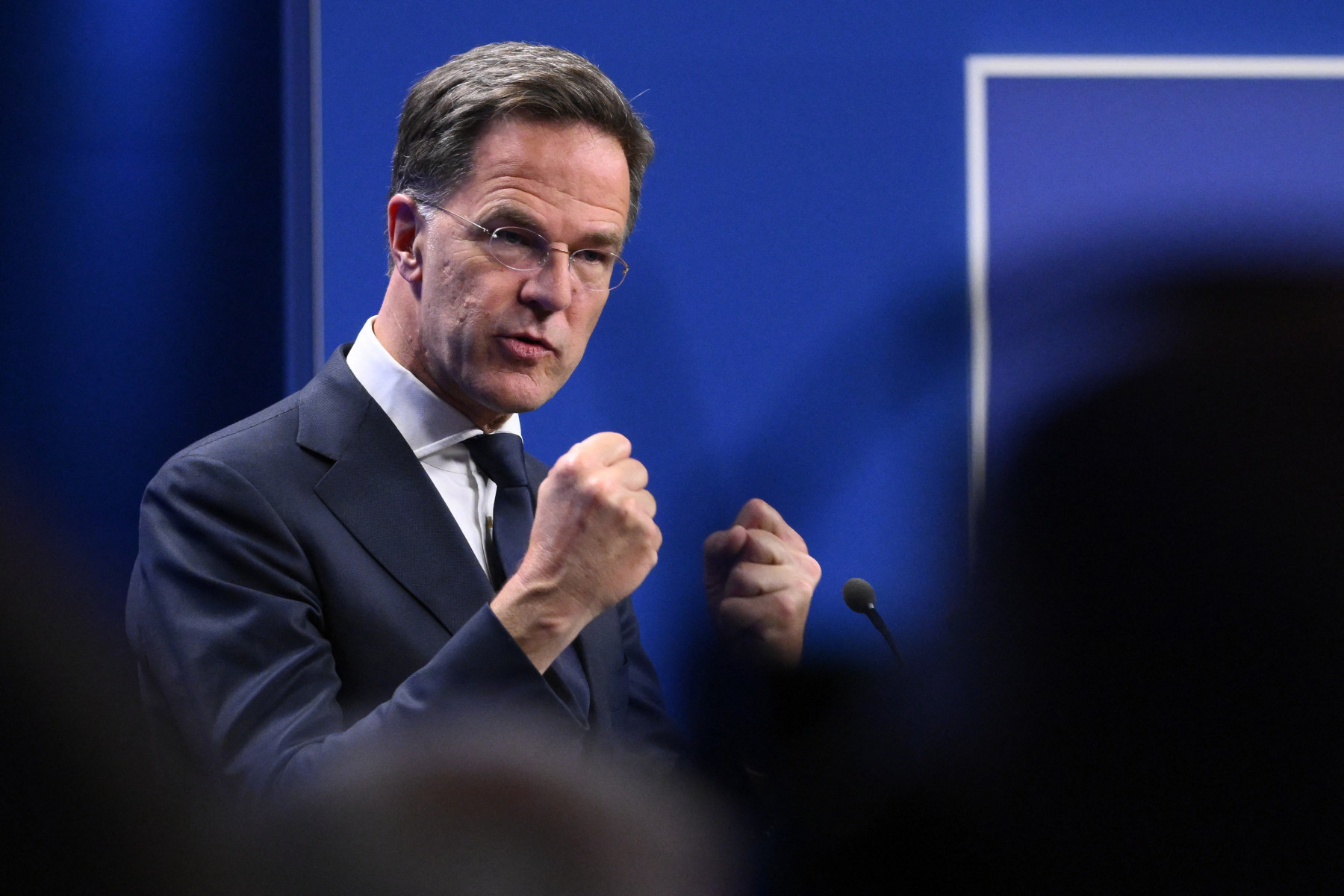 
Secretário-geral da Organização do Tratado do Atlântico Norte (Otan), Mark Rutte

