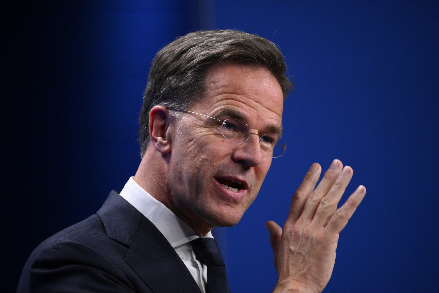 
Secretário-geral da Organização do Tratado do Atlântico Norte (Otan), Mark Rutte

