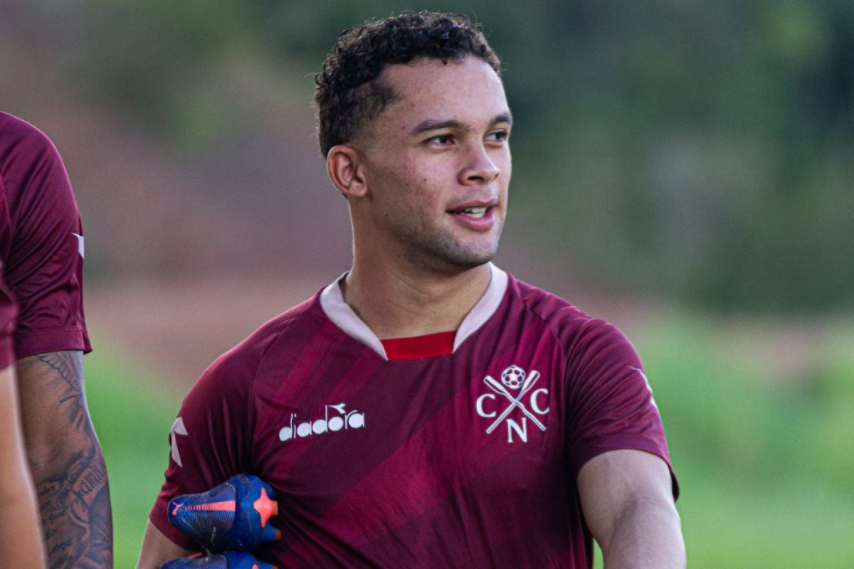 Kayon em treino do Náutico no CT Wilson Campos (Gabriel França/CNC) Kayon em treino do Náutico no CT Wilson Campos/Gabriel França/CNC