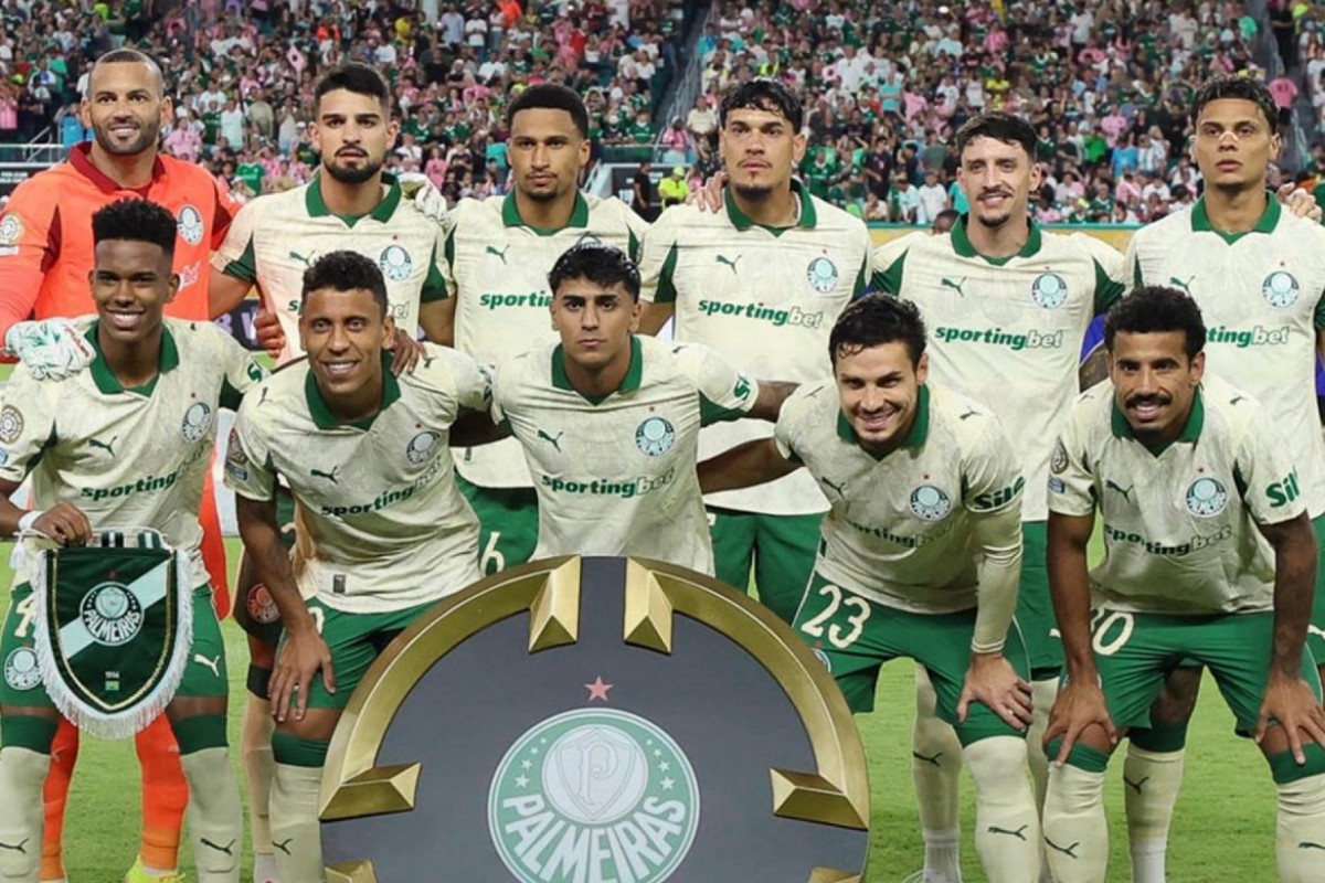 Palmeiras empatou com Inter Miami (Reprodução/Redes Sociais ) Palmeiras empatou com Inter Miami/Reprodução/Redes Sociais