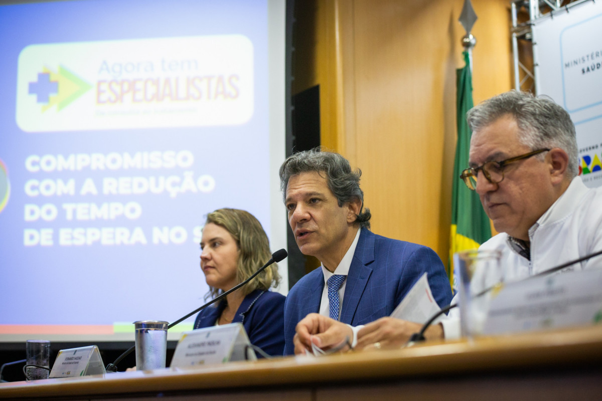 24.06.2025. Brasília (DF) - Coletiva de imprensa para apresentação das estratégias do Agora Tem Especialistas.