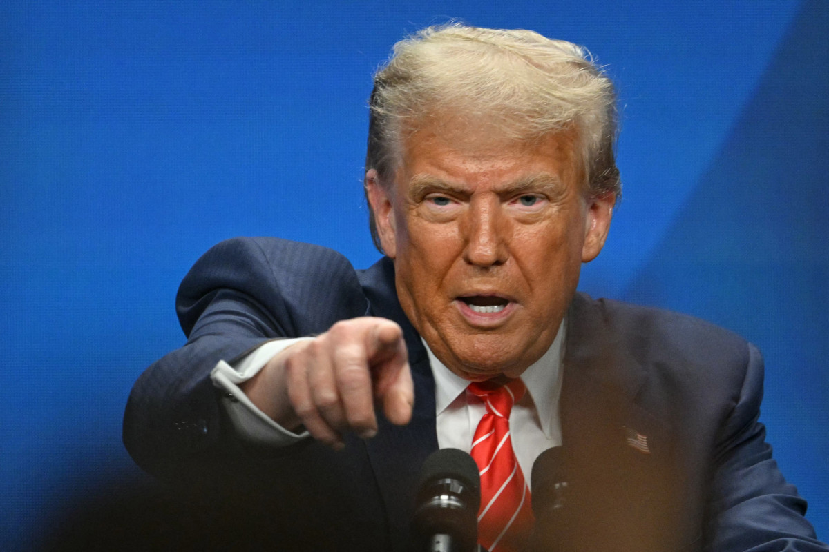 US President Donald Trump addresses a press conference during a North Atlantic Treaty Organization (NATO) Heads of State and Government summit in The Hague on June 25, 2025 ( NICOLAS TUCAT / AFP) US President Donald Trump addresses a press conference during a North Atlantic Treaty Organization (NATO) Heads of State and Government summit in The Hague on June 25, 2025/ NICOLAS TUCAT / AFP