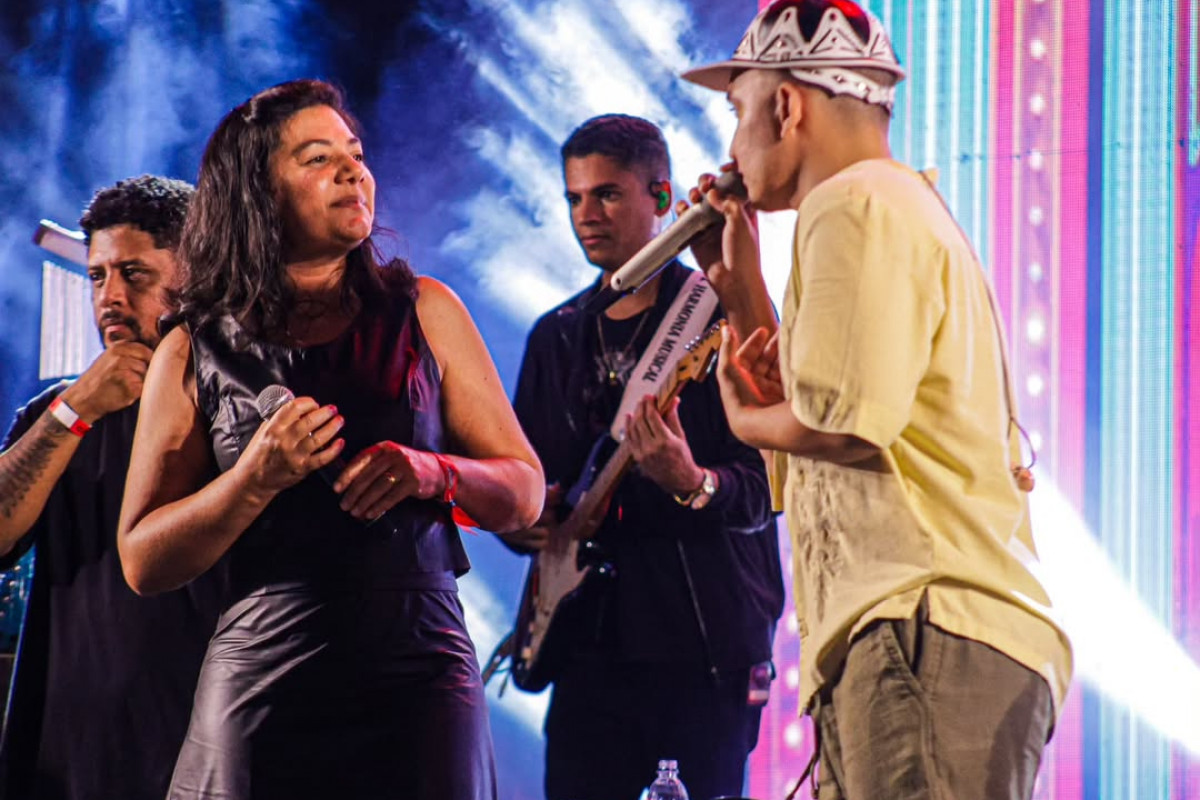 Viviane Facundes e João Gomes.