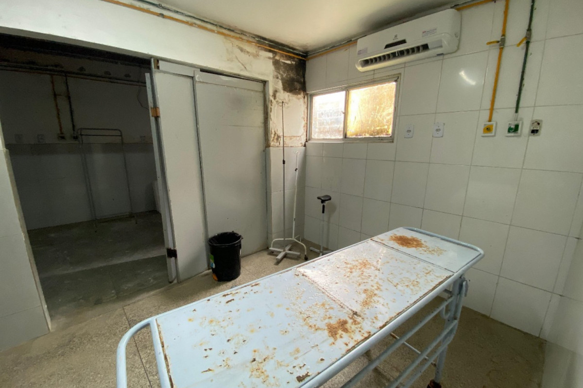 Vistoria do Coren-PE no SPA do bairro de Peixinhos, em Olinda