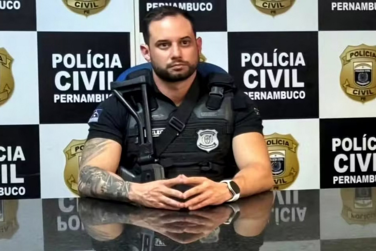 Delegado Luiz Alberto Braga tornou-se réu após Justiça acatar denúncia do MPPE (Foto: Divulgação/PCPE) Delegado Luiz Alberto Braga tornou-se réu após Justiça acatar denúncia do MPPE/Foto: Divulgação/PCPE