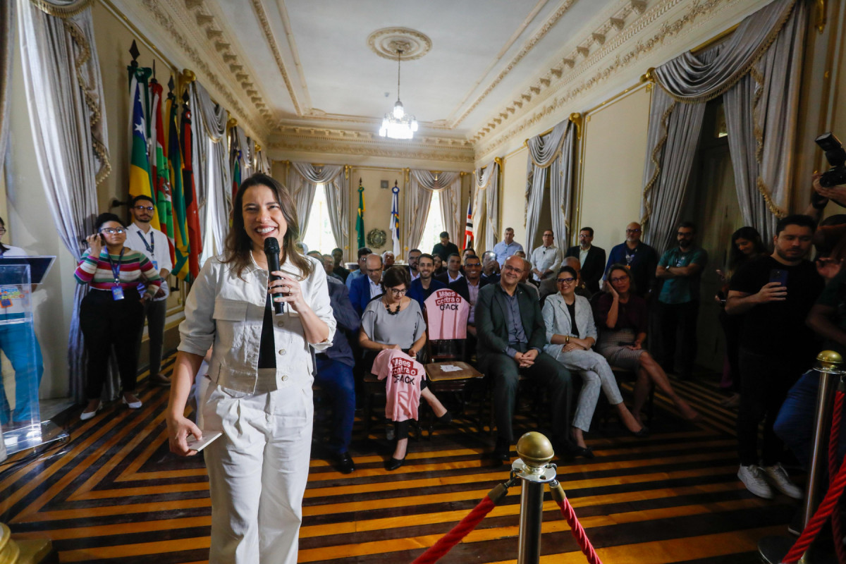 Governadora lança o programa Nova História no Palácio do Campo das Princesas (Miva Filho/Secom) Governadora lança o programa Nova História no Palácio do Campo das Princesas/Miva Filho/Secom