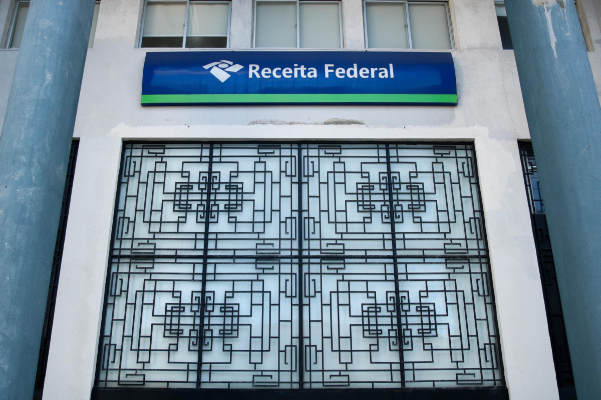 Fachada da Receita Federal no Recife Antigo. /Marina Torres