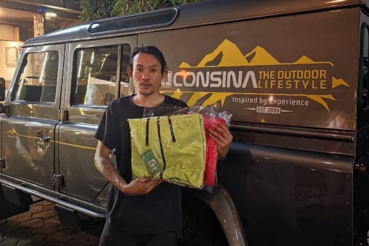 Alpinista Agam Rinjani (Reprodução/Instagram) Alpinista Agam Rinjani/Reprodução/Instagram