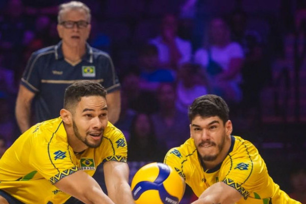 Até o momento, a Seleção Brasileira de Vôlei perdeu apenas para Cuba na Liga das Nações de 2025 (Divulgação/ CBV) Até o momento, a Seleção Brasileira de Vôlei perdeu apenas para Cuba na Liga das Nações de 2025/Divulgação/ CBV