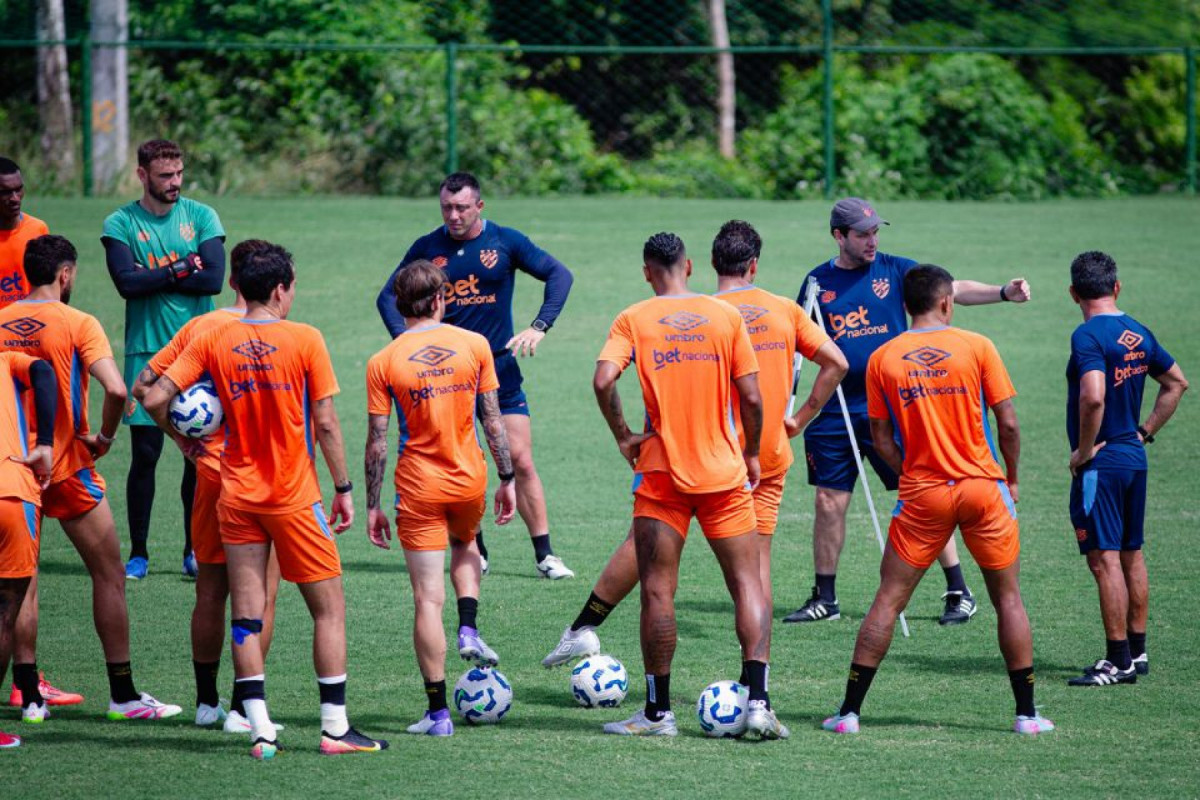 Elenco do Sport em treinamento no CT (Paulo Paiva/Sport) Elenco do Sport em treinamento no CT /Paulo Paiva/Sport