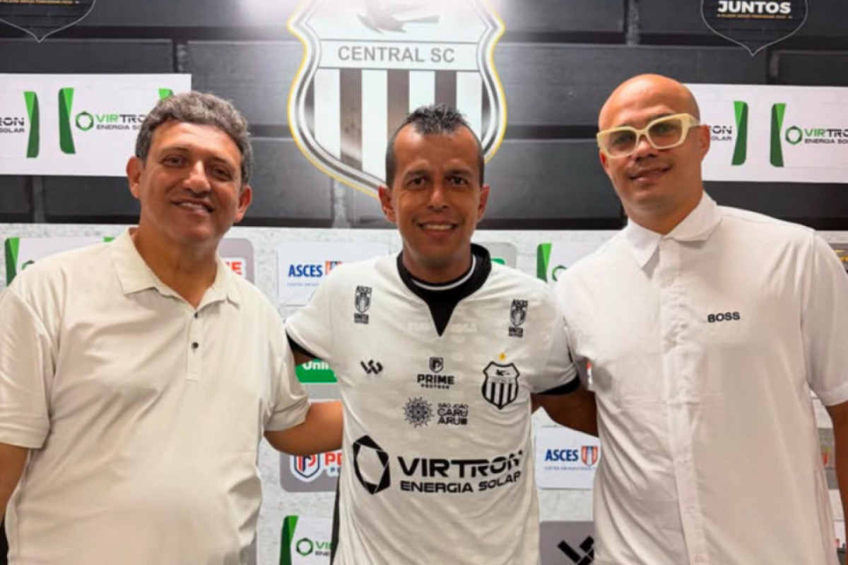 Didira, reforço do Central para temporada de 2025 (Divulgação/ Central ) Didira, reforço do Central para temporada de 2025/Divulgação/ Central