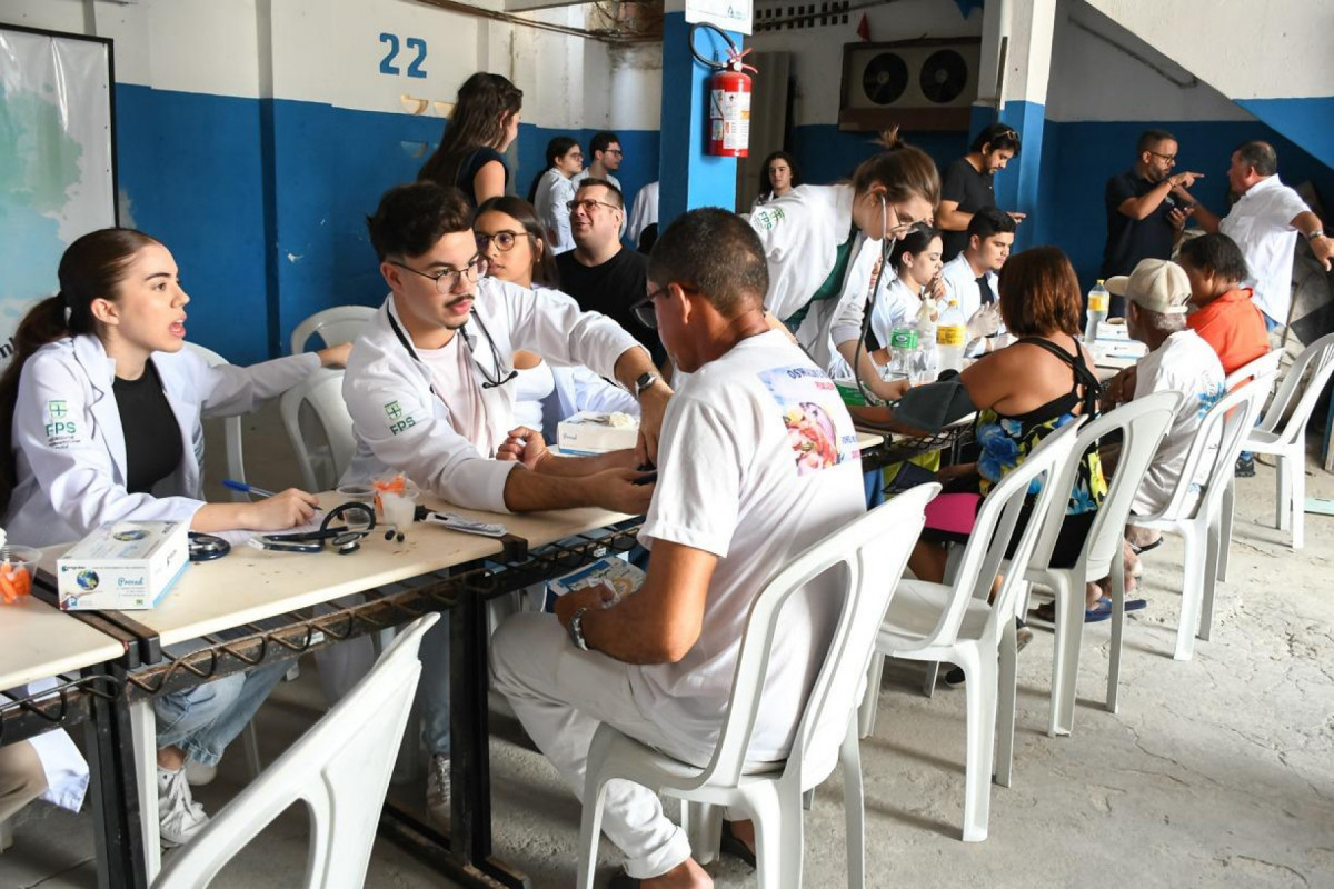 Colônia de Pescadores de Brasília Teimosa recebe ação do Instituto Cabanga
(Divulgação) Colônia de Pescadores de Brasília Teimosa recebe ação do Instituto Cabanga
/Divulgação
