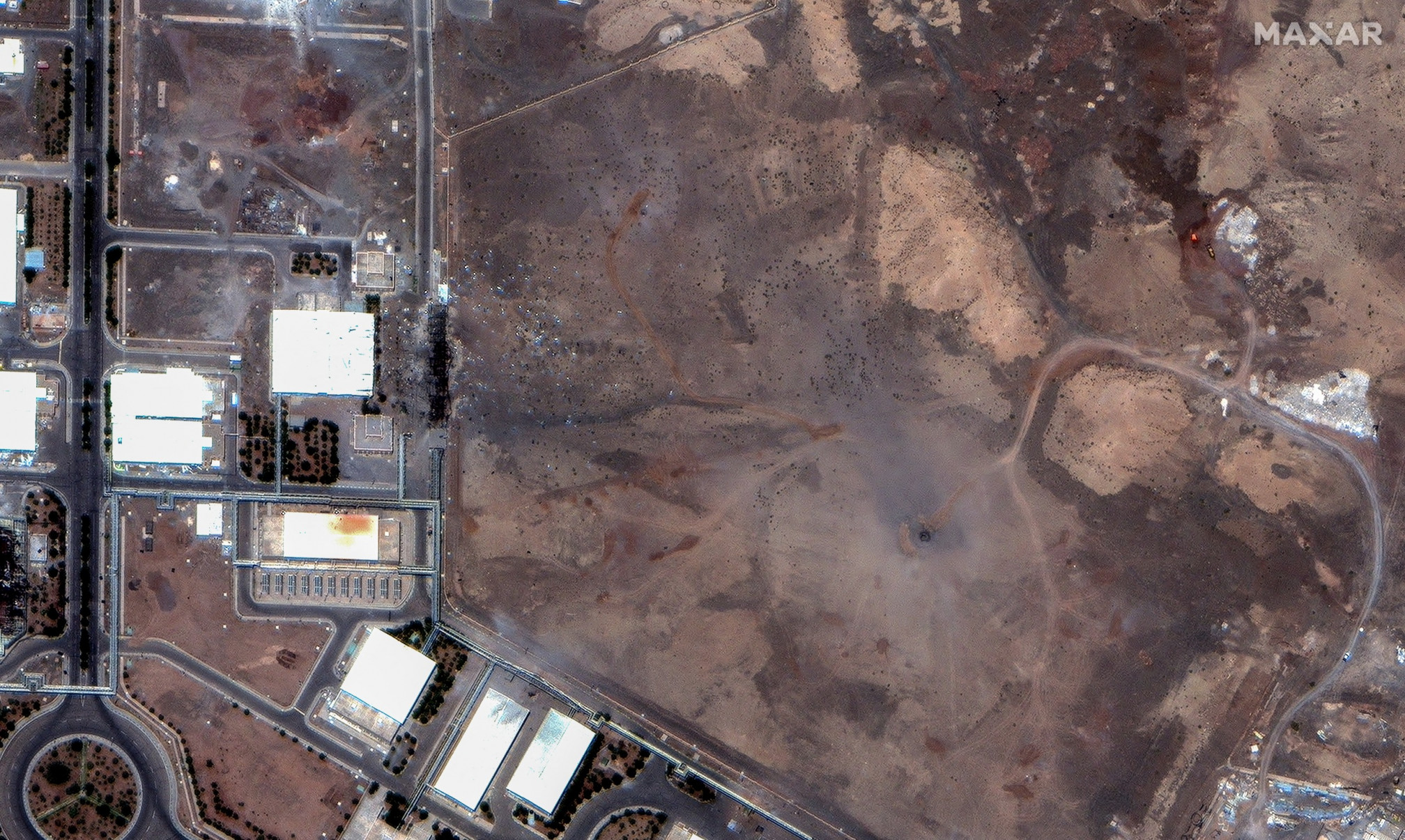 Foto: Satellite image ©2025 Maxar Technologies / AFP