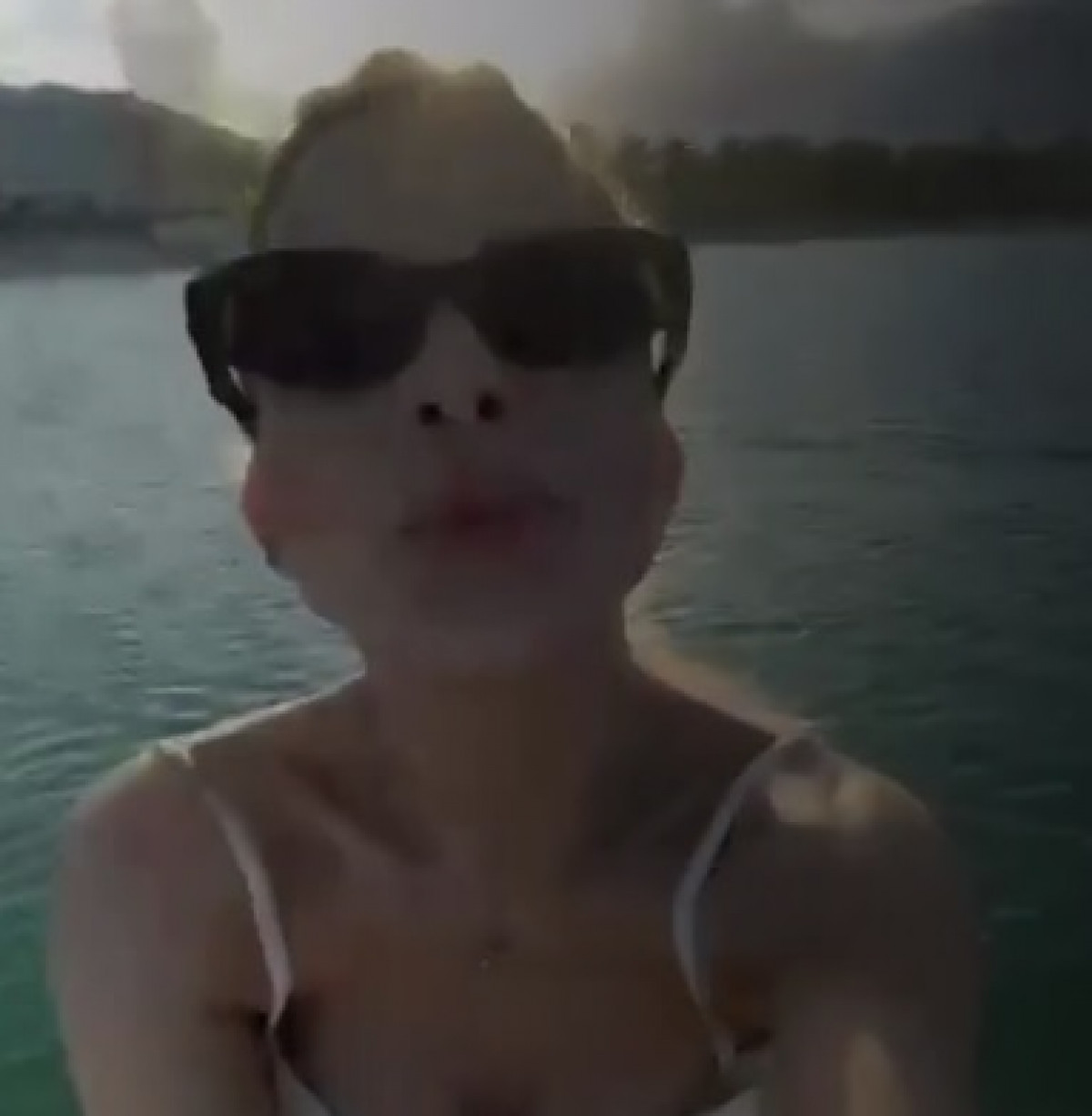 Maria Eduarda gravou vídeo momentos antes do naufrágio