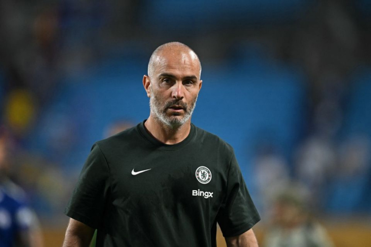 Enzo Maresca, técnico do Chelsea (Paul ELLIS / AFP) Enzo Maresca, técnico do Chelsea/Paul ELLIS / AFP