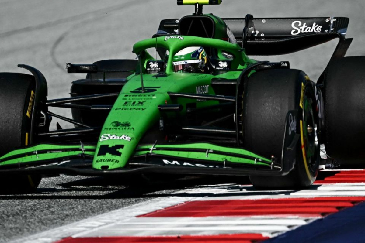 Gabriel Bortoleto, piloto brasileiro da Sauber (Joe Klamar / AFP) Gabriel Bortoleto, piloto brasileiro da Sauber/Joe Klamar / AFP