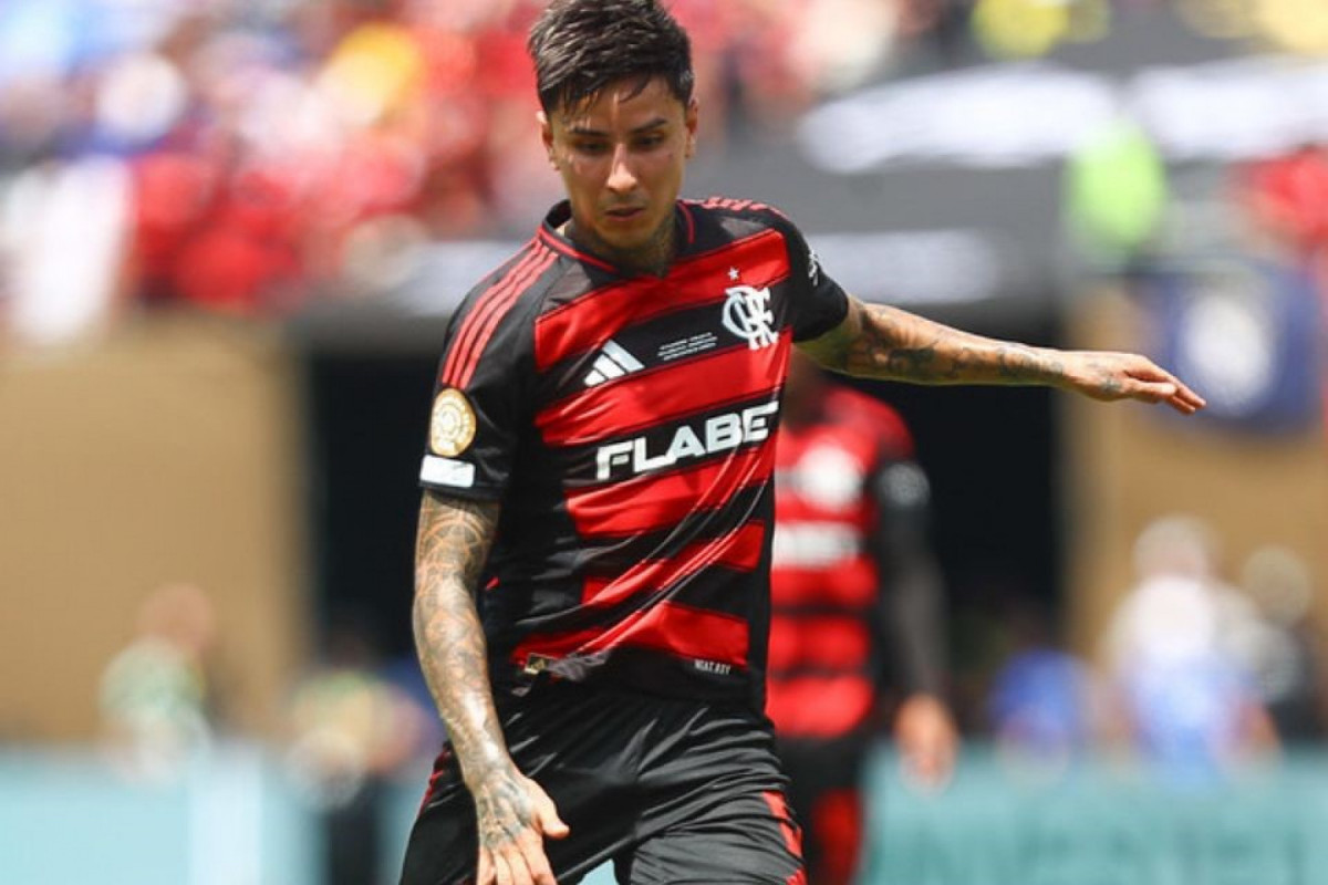 Erick Pulgar, volante do Flamengo (Gilvan de Souza/Flamengo) Erick Pulgar, volante do Flamengo/Gilvan de Souza/Flamengo