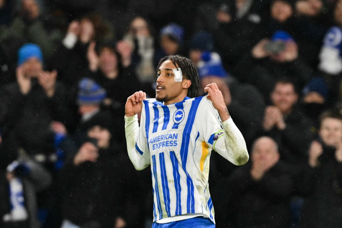 João Pedro, novo atacante do Chelsea (GLYN KIRK / AFP) João Pedro, novo atacante do Chelsea/GLYN KIRK / AFP