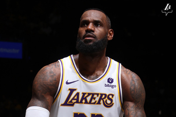 Astro Lebron James, do Los Angeles Lakers (Divulgação/Lakers) Astro Lebron James, do Los Angeles Lakers /Divulgação/Lakers