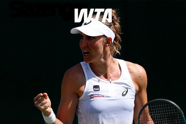 Bia Haddad, tenista brasileira (Divulgação/WTA) Bia Haddad, tenista brasileira/Divulgação/WTA