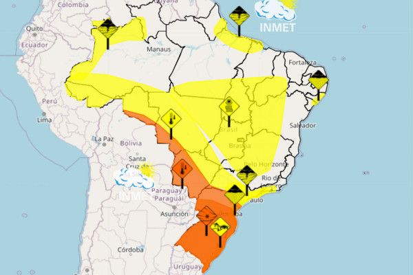 REPRODUÇÃO/SITE INMET