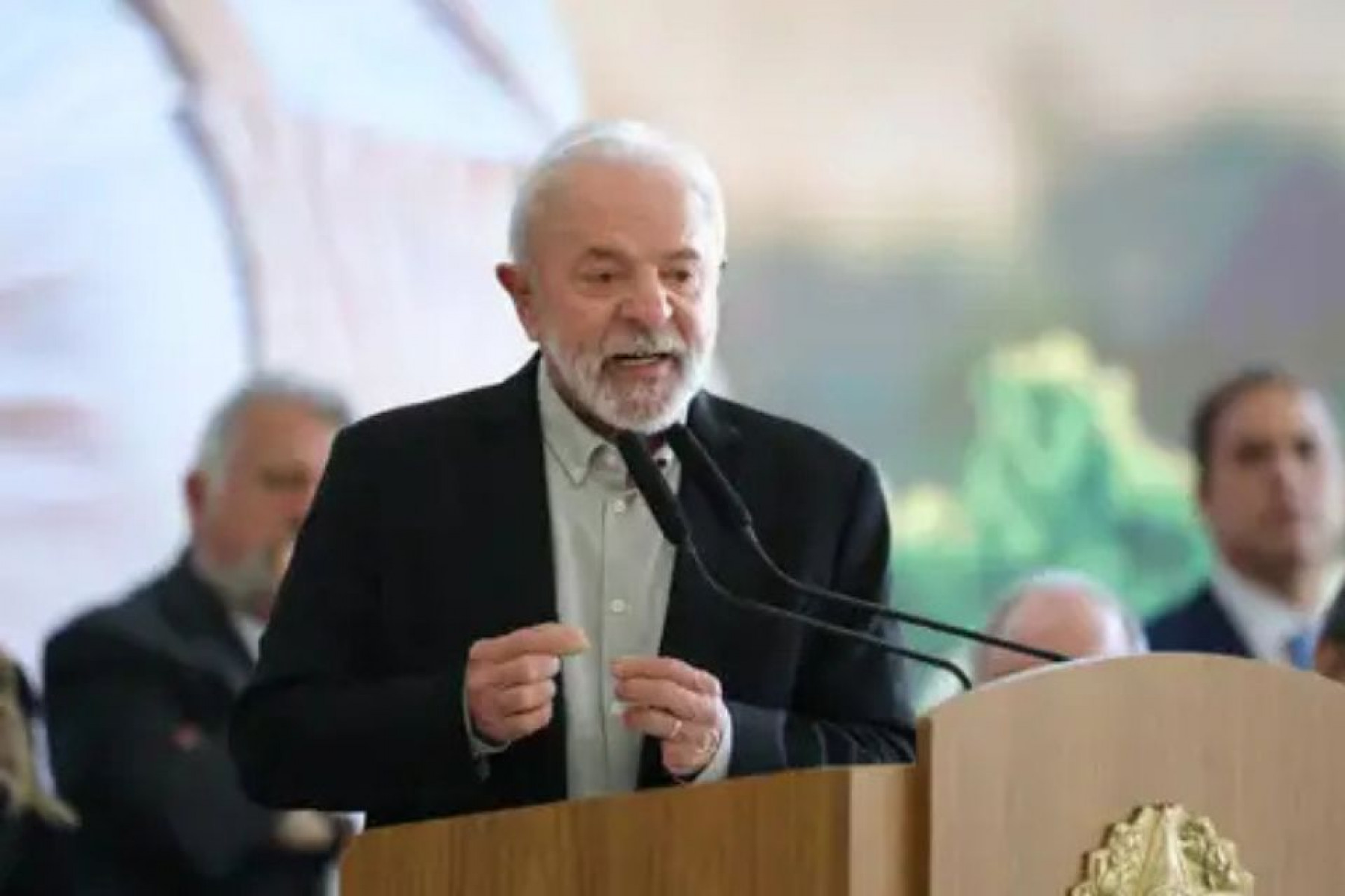 Presidente Lula da Silva durante o lançamento do Plano Safra da Agricultura Familiar 2025/2026 