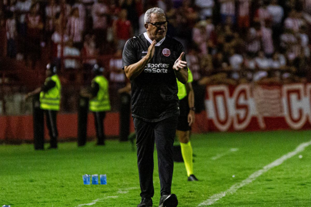 Hélio dos Anjos, técnico do Náutico na Série C de 2025/Gabriel Franca/ Náutico