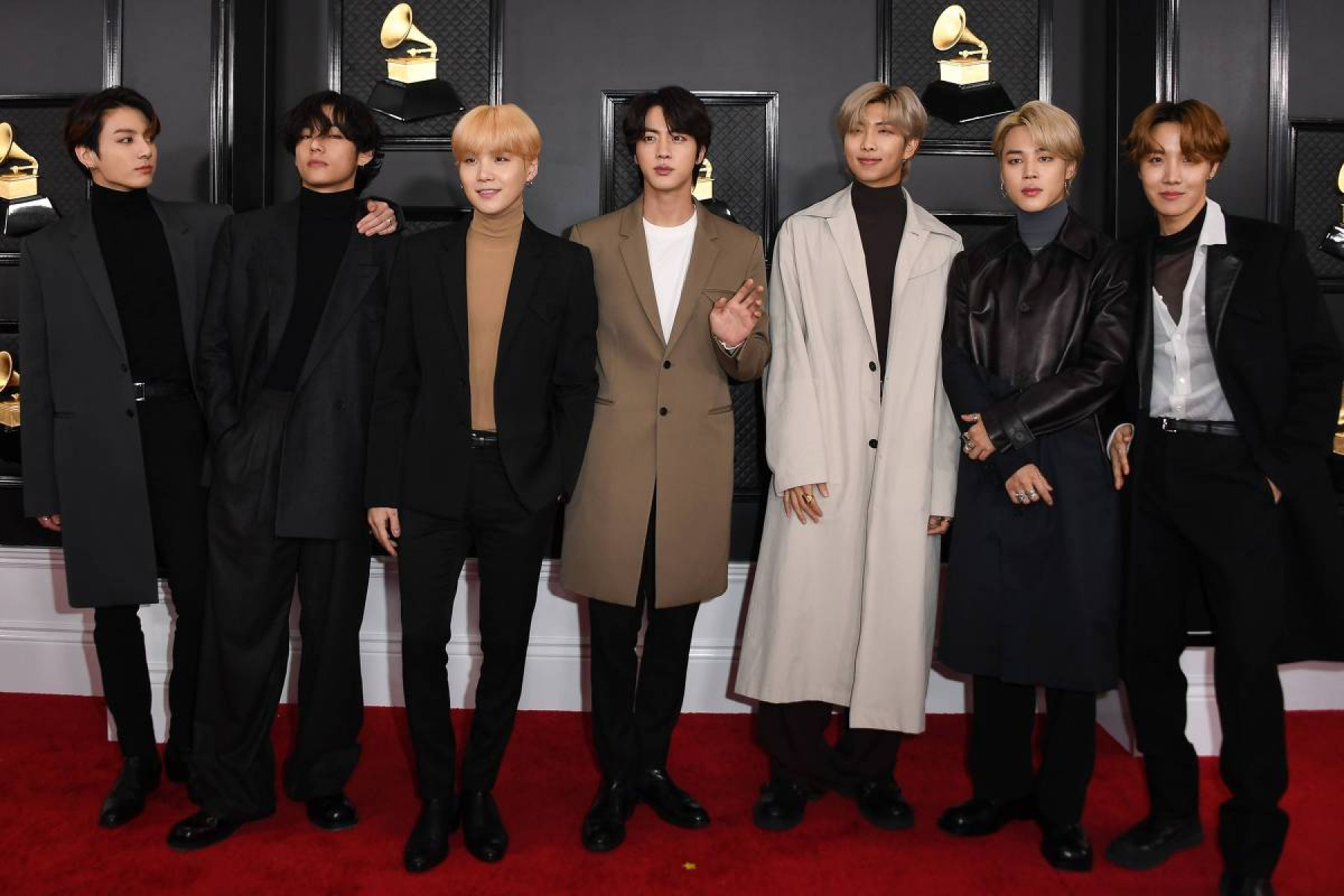 Integrantes do BTS